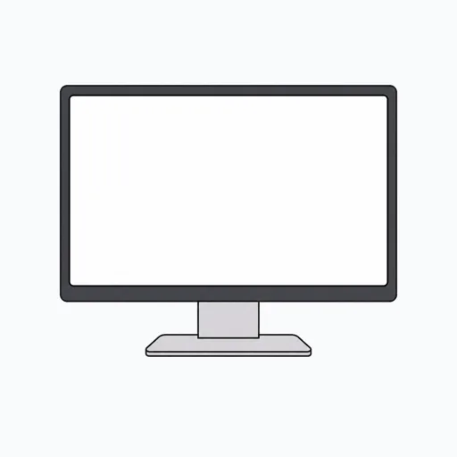 外部モニターのイラスト