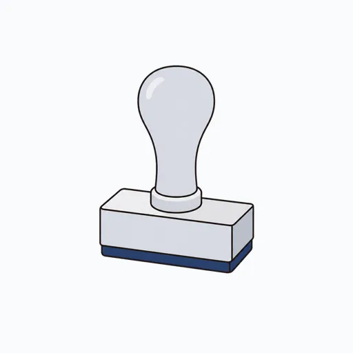 スタンプのイラスト