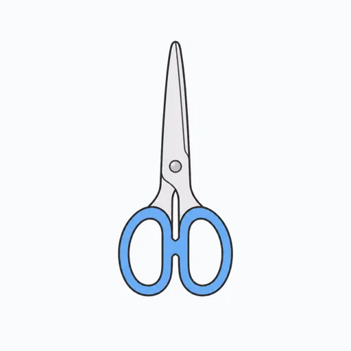 はさみのイラスト