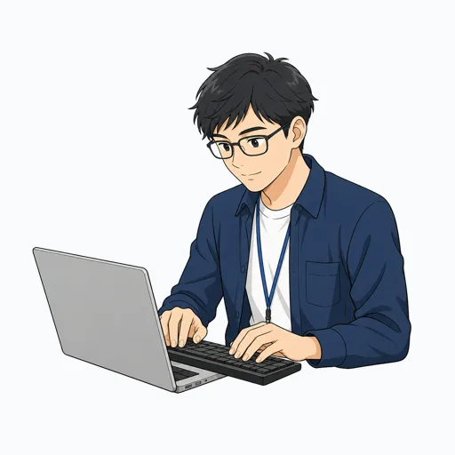 ITエンジニアの男性